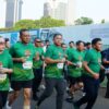 Meriahkan HUT ke-65 Kostrad, Kasad Lari Bersama 10 Ribu Peserta