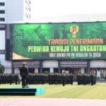 Terima 429 Perwira Remaja Dikmapa PK, Wakasad Tekankan Penguatan SDM TNI AD Hadapi Tantangan Modern