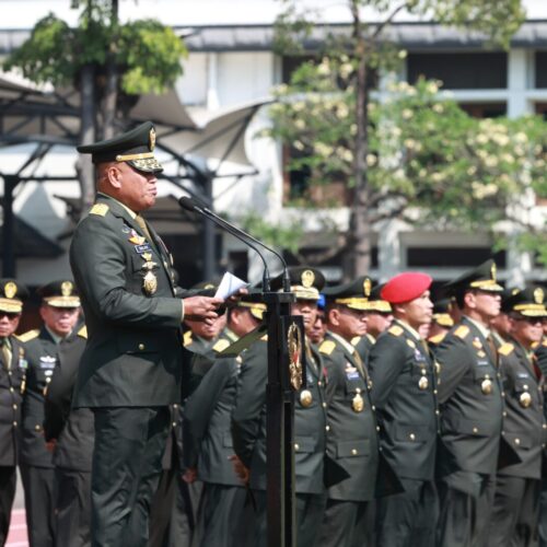 Terima 429 Perwira Remaja Dikmapa PK, Wakasad Tekankan Penguatan SDM TNI AD Hadapi Tantangan Modern