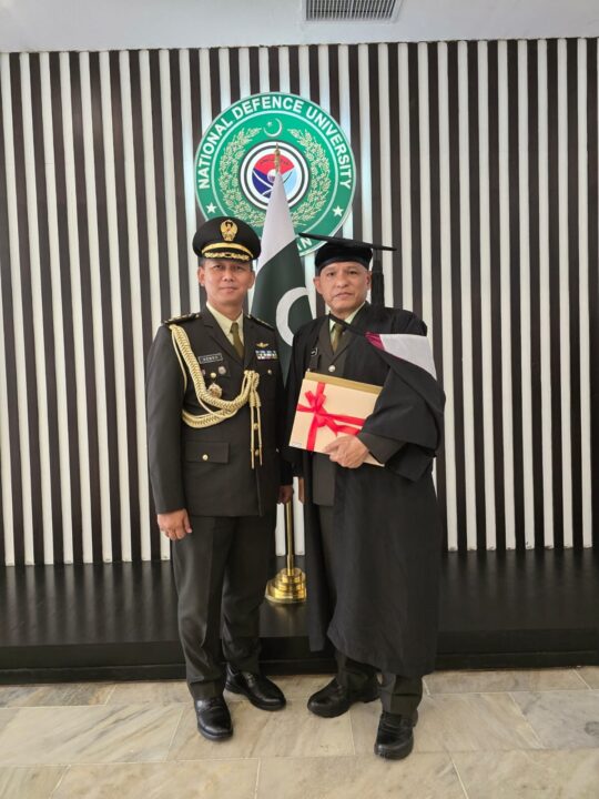 Harumkan Nama Bangsa, Perwira Korps Hukum TNI AD Raih Gelar Master dan Lulus Pendidikan Setingkat Lemhannas di Pakistan