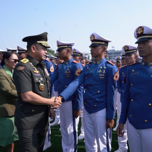 Jelang Praspa 2026, Kasad Hadiri Penutupan Pendidikan Capaja Akademi TNI