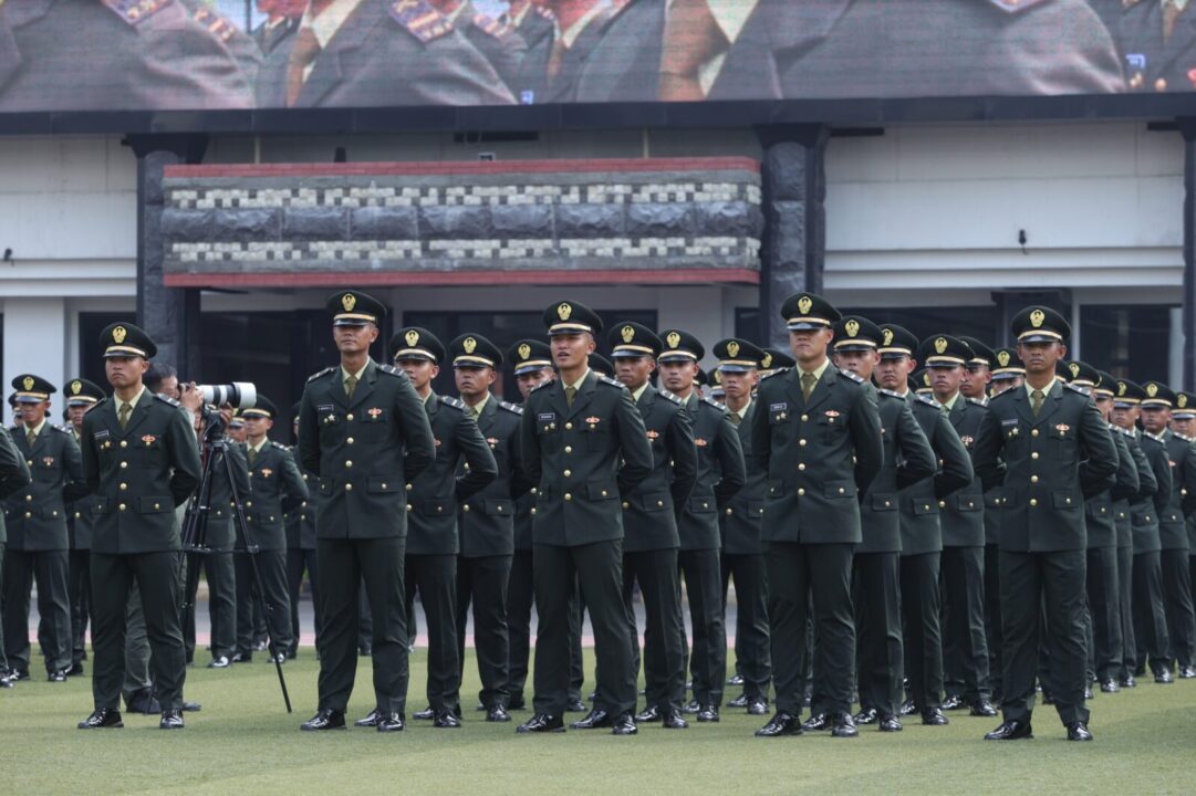 Terima 514 Perwira Remaja Akmil, Kasad Tekankan Kepemimpinan dan Pengabdian