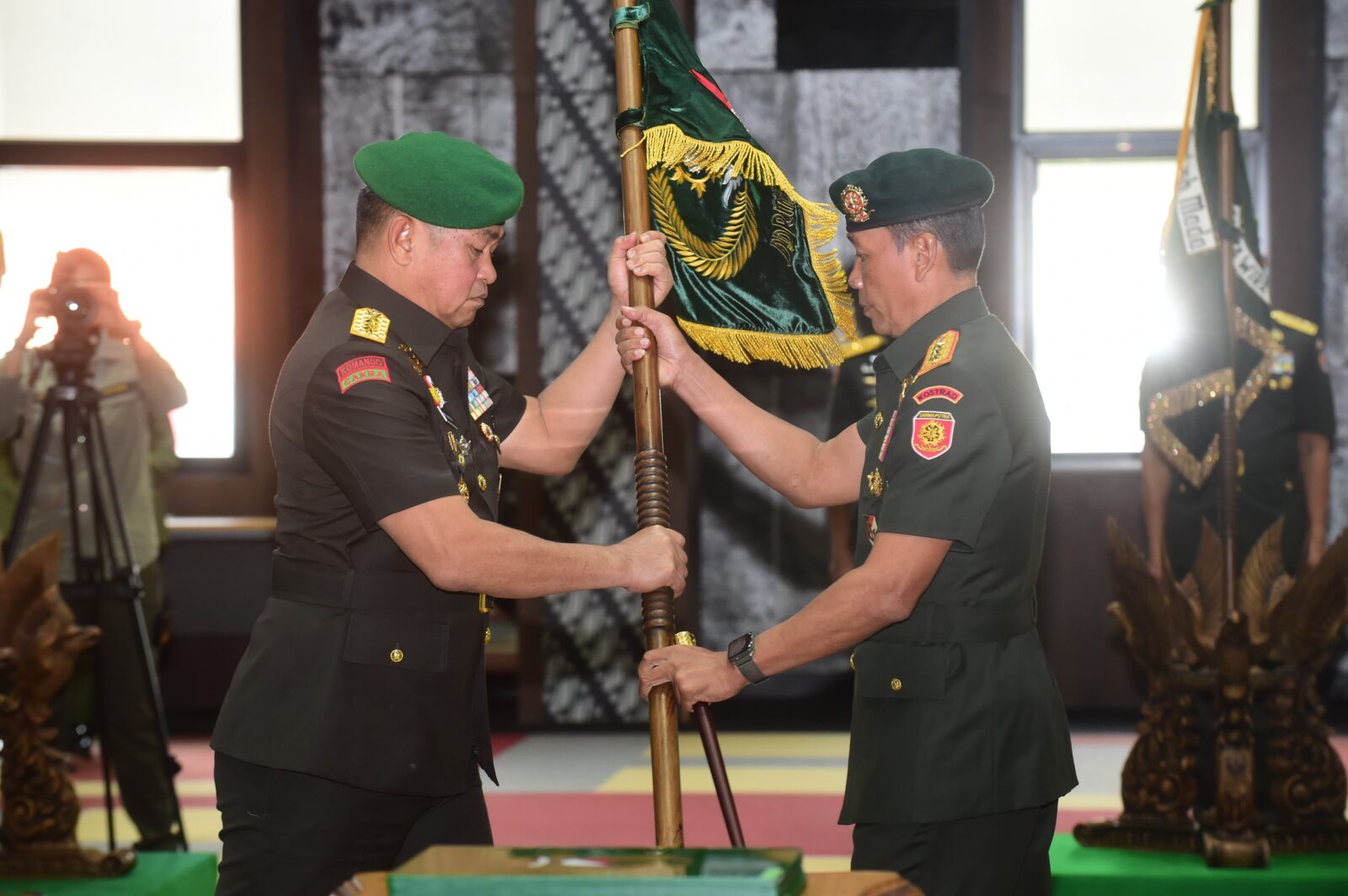 Pimpin Sertijab dan Alih Kodal Tiga Yonif, Kasad Tekankan Penguatan Organisasi TNI AD