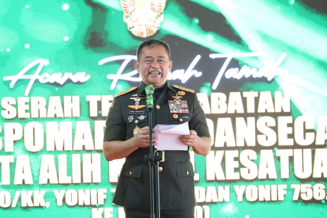 Pimpin Sertijab dan Alih Kodal Tiga Yonif, Kasad Tekankan Penguatan Organisasi TNI AD