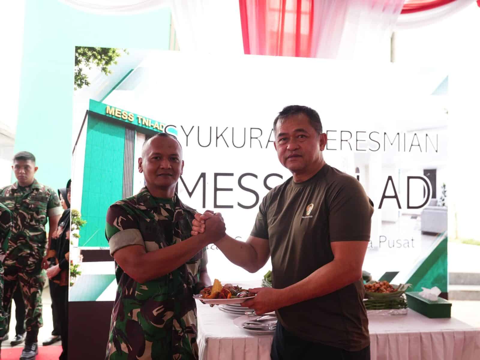 Dorong Efisiensi Fasilitas Perwakilan Kodam, Kasad Resmikan Mess TNI AD di Senen
