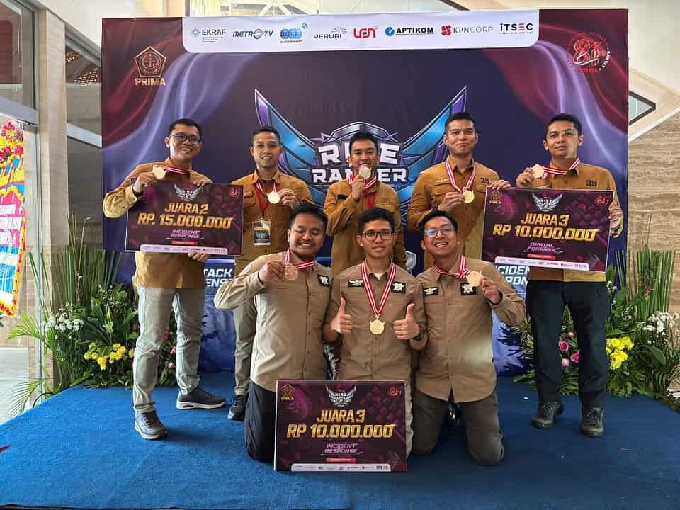 TNI AD Raih Tiga Gelar Juara pada Cyber Competition Rise The Ranger-2 Tahun 2026