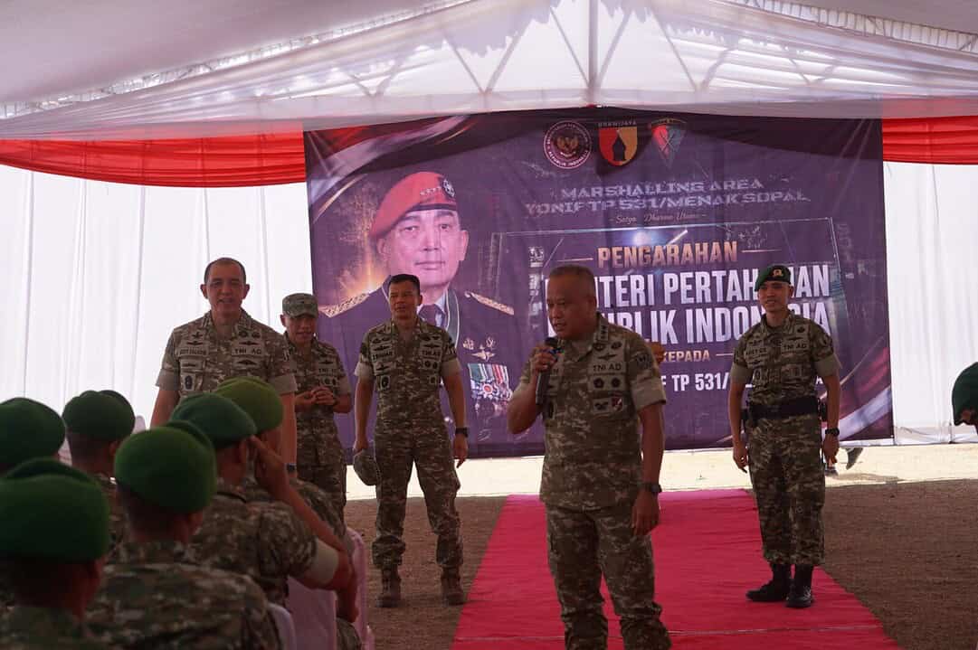 Bangun Fondasi Satuan, Wakasad Minta Prajurit Yonif TP 531 Dekat dengan Rakyat