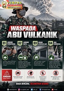 Waspada Abu Vulkanik