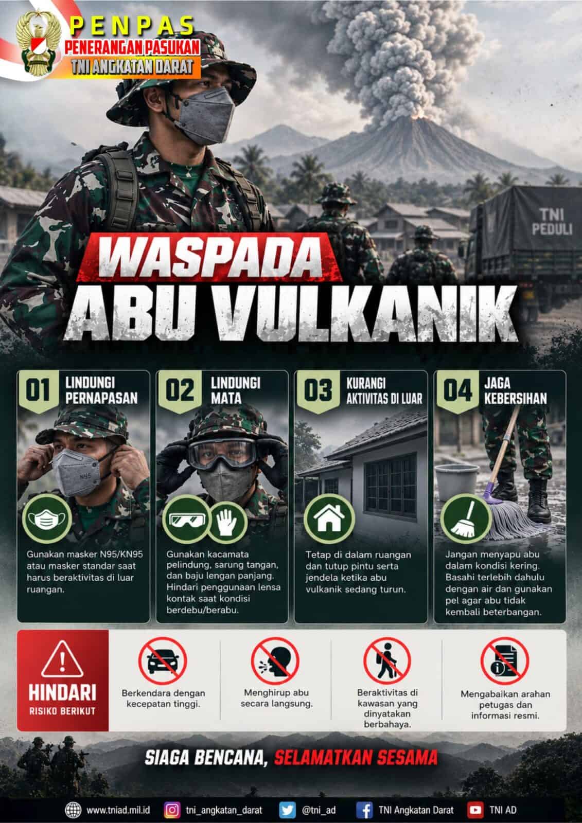 Waspada Abu Vulkanik