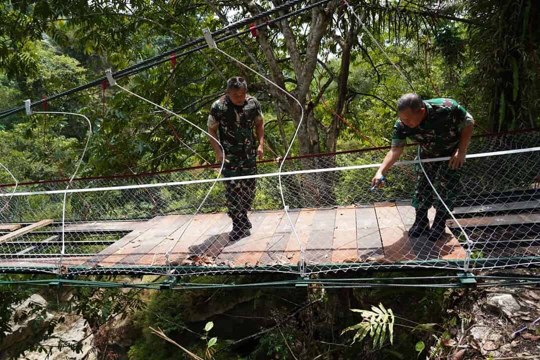 Jembatan Pongpet Segera Dibangun Kembali, Kasad: Kita Cari Opsi Terbaik