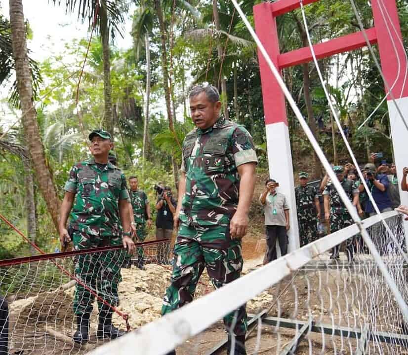 Jembatan Pongpet Segera Dibangun Kembali, Kasad: Kita Cari Opsi Terbaik