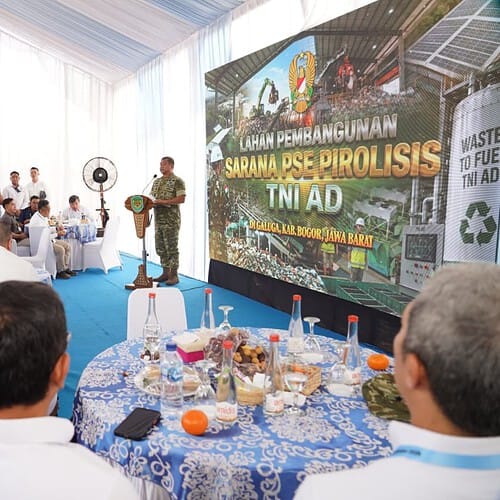 Timbunan Sampah Disulap Jadi Solar, Kasad: Target Kita Setahun Rampung