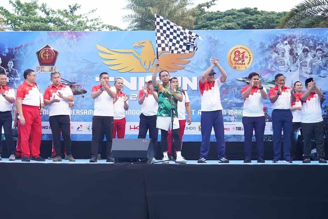 Ramaikan TNI Run 2026, Kasad Berbaur Bersama 12 Ribu Peserta