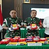 Sukses Gagalkan Penyelundupan Narkoba di Perbatasan, TNI AD Serahkan 16,4 Kg Sabu ke BNNP Kalbar