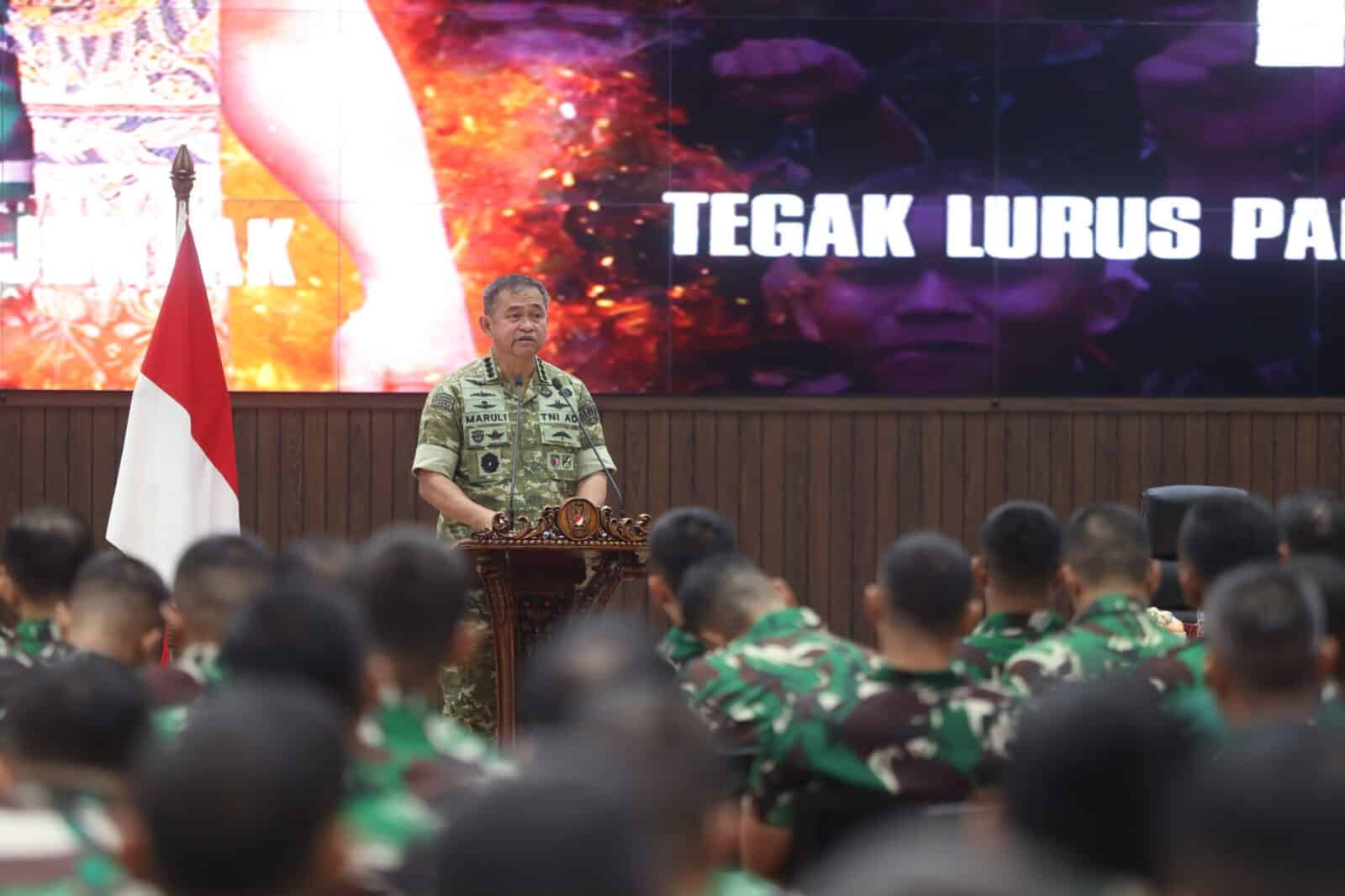 Bekali Calon Dansat, Kasad: Sishankamrata di Perbatasan Harus Diperkuat!