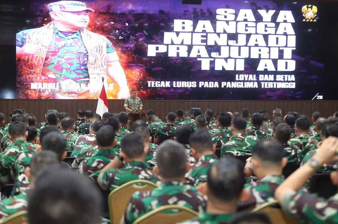 Bekali Calon Dansat, Kasad: Sishankamrata di Perbatasan Harus Diperkuat!