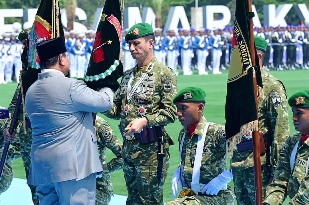 HUT ke-81 TNI, Kasad Saksikan Peresmian Enam Kodam Baru